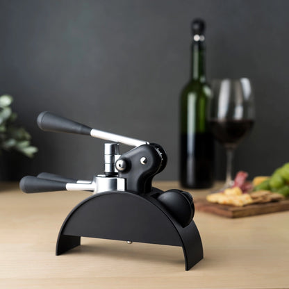 Lever Corkscrew Multi- Opener Set w/ Stand