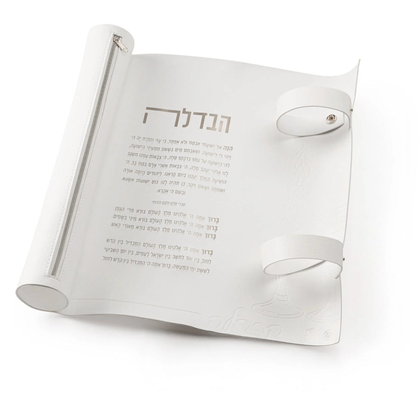 Leather Havdalah Mat Set