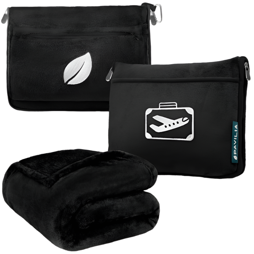 Airplane Fleece Travel Blanket
