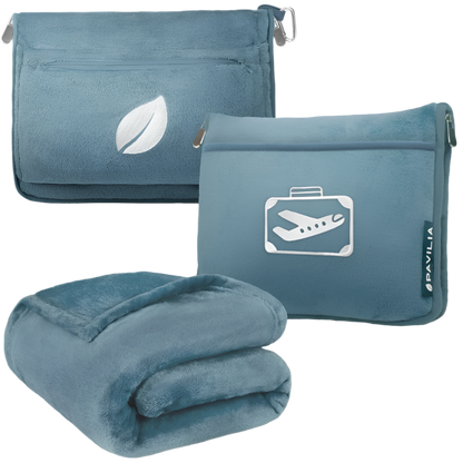 Airplane Fleece Travel Blanket