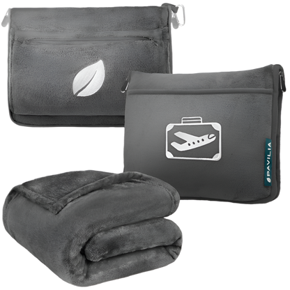 Airplane Fleece Travel Blanket