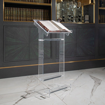 Lucite Floor Shtender